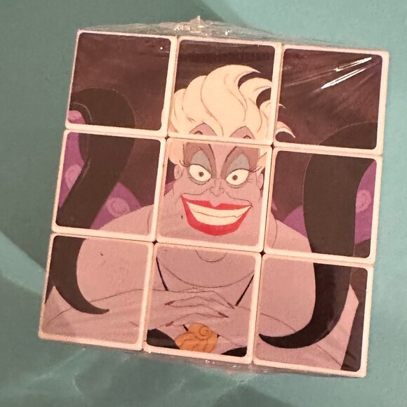 Little Mermaid Themed Rubix Cube Sealed - Picture 4 of 4
